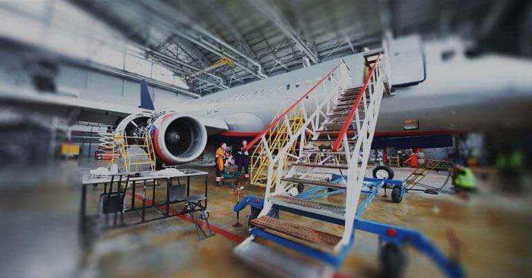 Airplane Nondestructive Testing (NDT)